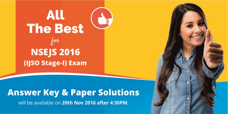 NSEJS Answer key 2016