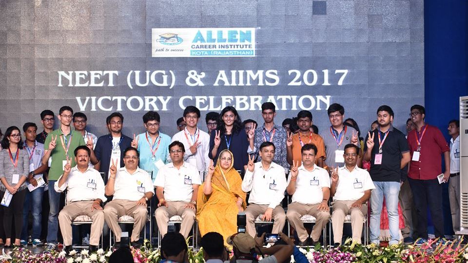 NEET & AIIMS 2017 Victory Celebration at ALLEN Kota