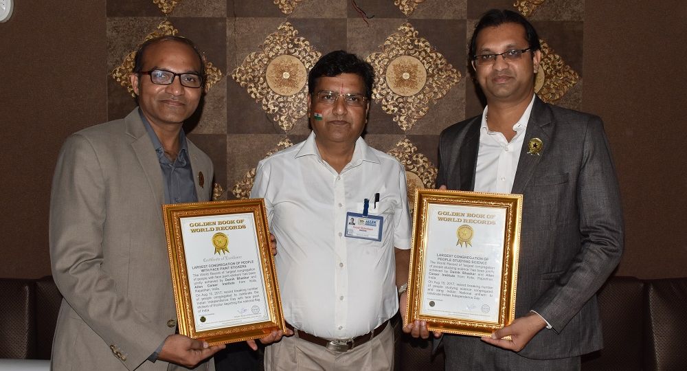 Golden Book of records by ALLEN Kota