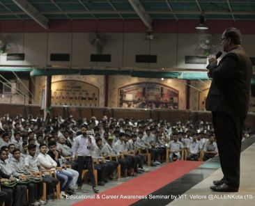 VIT-Vellore organised Seminar in allen kota