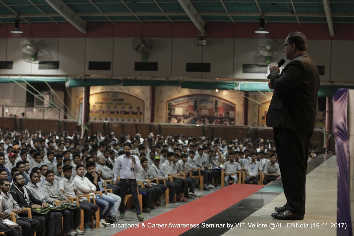 VIT-Vellore organised Seminar in allen kota