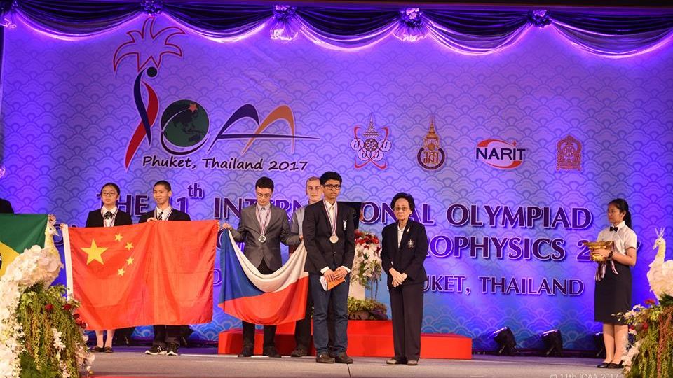 IOAA,2017 Silver Medalist