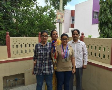 Wonder Girl Vidushi Varshney a student of Allen Career Institute
