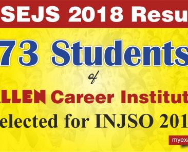 ALLEN NSEJS RESULT