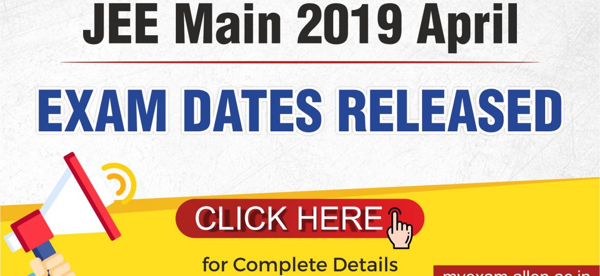 JEE Main 2019 Blog Post