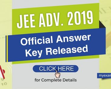 JEE Adv Answer Key Released 2019