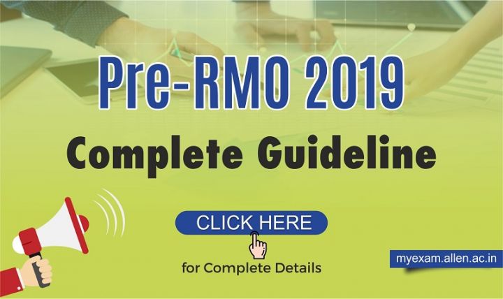 Pre Rmo Pre-RMO 2019 Complete Information | Enroll for ALLEN's Online Test ...