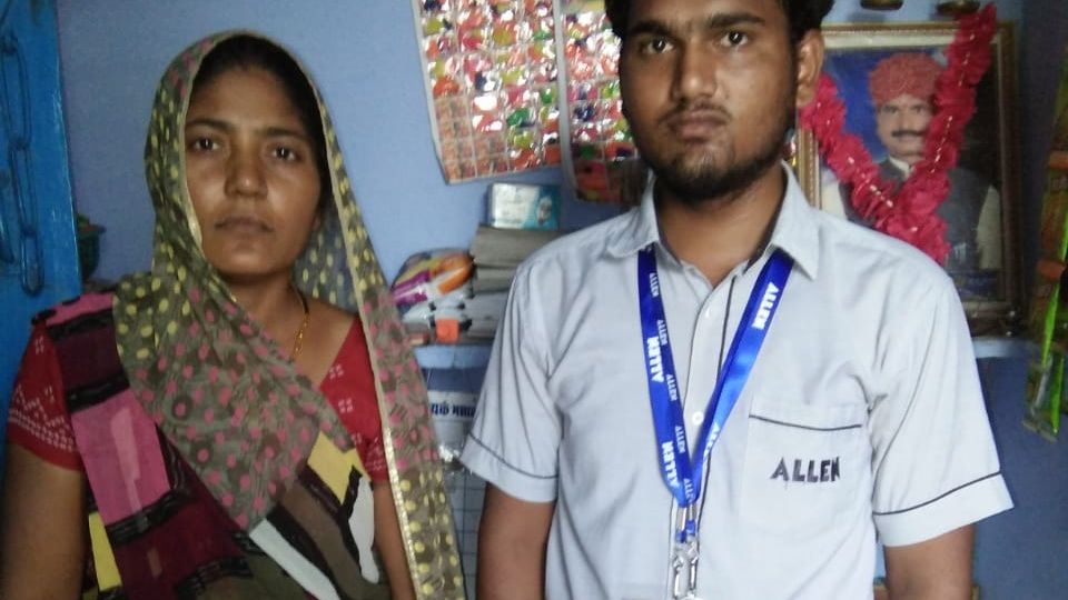 Rakesh banzara from ALLEN cracks JEE Adv