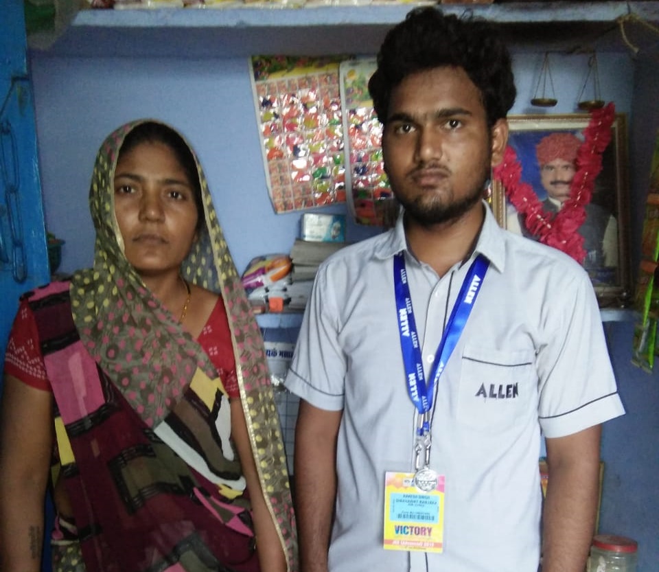 Rakesh banzara from ALLEN cracks JEE Adv