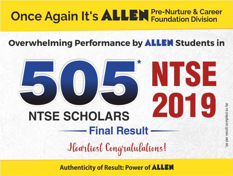 ALLEN NTSE Stage 2