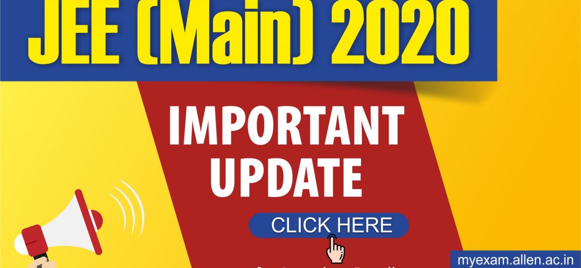 JEE Main 2020 Blog Post