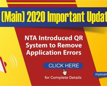 JEE Main 2020 Important Update