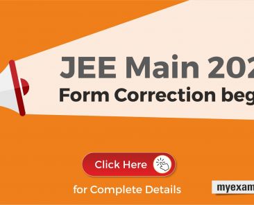 JEE Main 2020 Form Correction begins : Correct Application Details Now