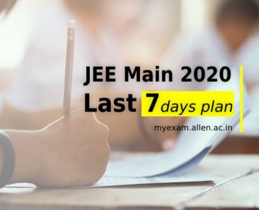 jee main 2020 last minute tips