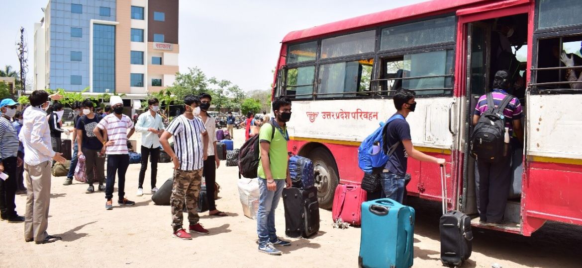 Staff members of ALLEN helped the students