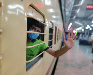 Kota Coaching students departed for Ranchi