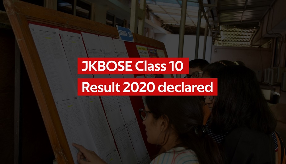 JKBOSE Class 10 Result 2020 declared