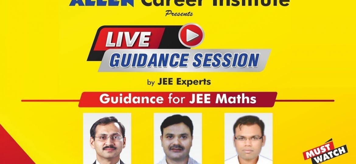 Live Guidance session for jee maths