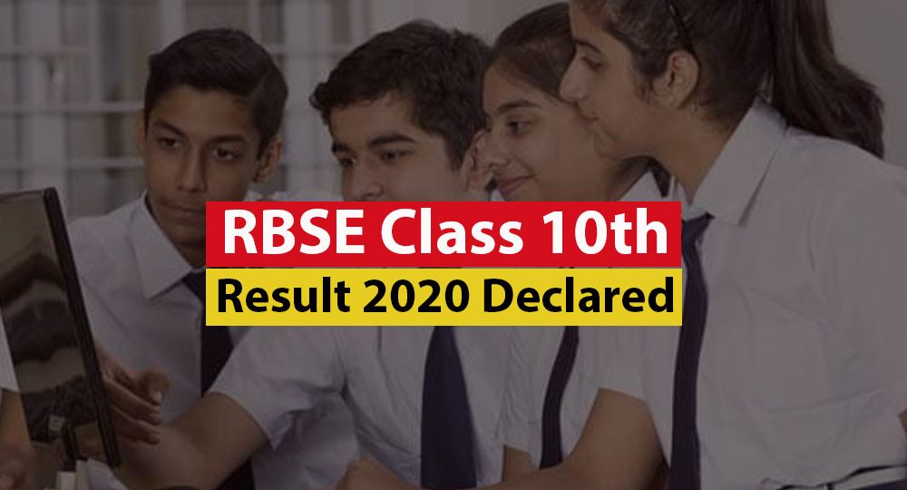rbse 10th result declared