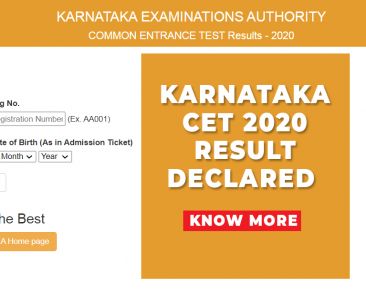 kcet result 2020