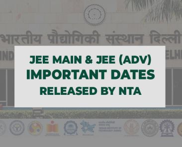 JEE Important dates 2020