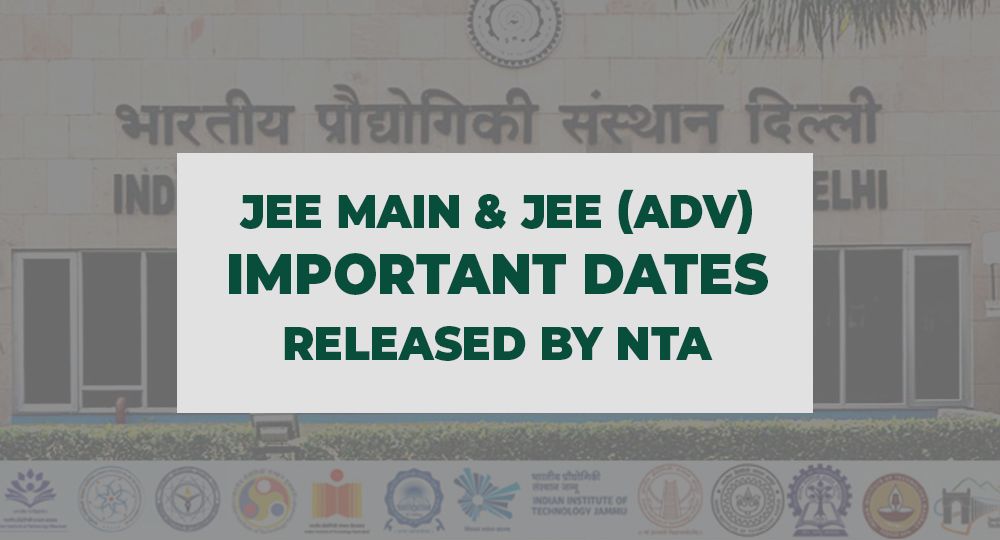 JEE Important dates 2020