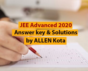 jee adv answer key and solution allen