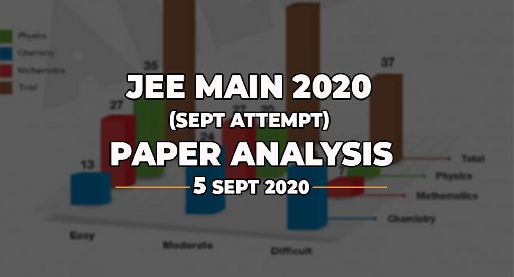 jee main 5th sept exam analysis