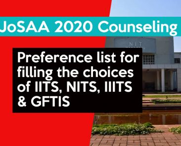 JOSAA Counseling Colleges List
