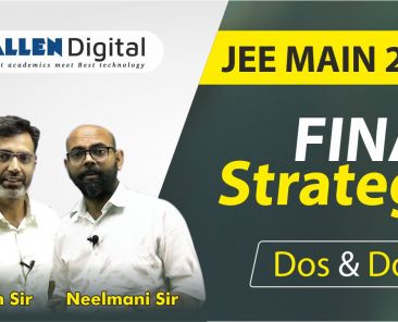 jee main plan