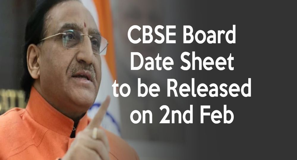 cbse board exam datesheet