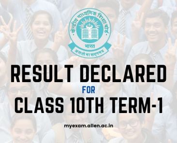 ALLEN CBSE 10th Term-1 Result Declared_01!