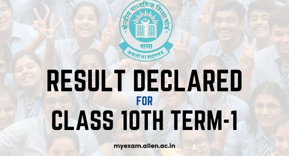 ALLEN CBSE 10th Term-1 Result Declared_01!
