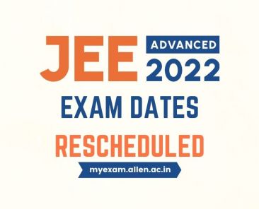 JEE Advanced 2022 exam date rescheduled_01