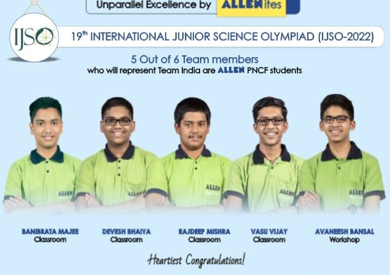 ALLEN - International Junior Science Olympiad (IJSO 2022)
