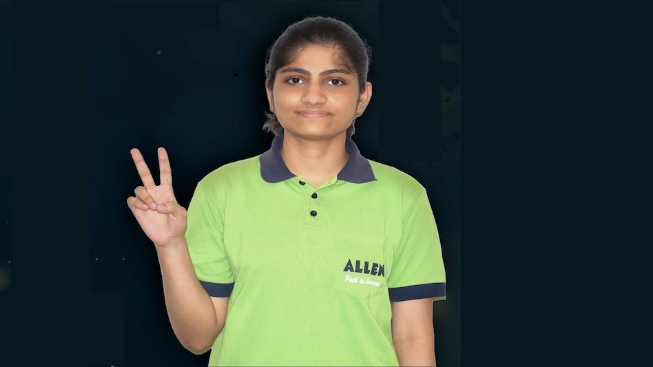 ALLEN JEE Main 2022 Topper Sneha Pareek