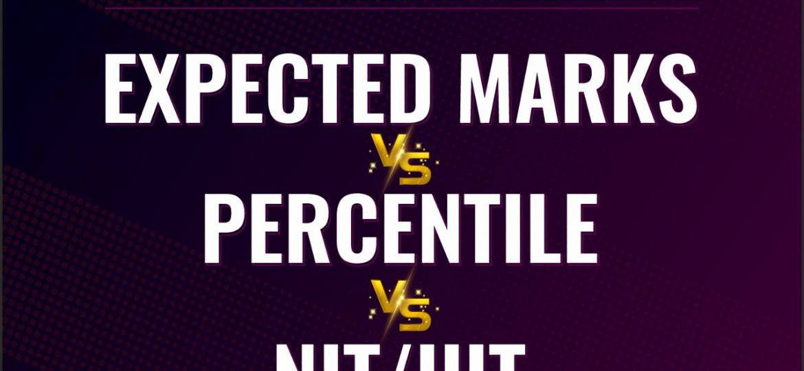 ALLEN - Expected Marks Vs Percentile Vs NT-IIIT