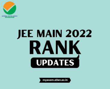 ALLEN JEE Main Rank Updates