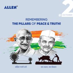 ALLEN Celebrating Gandhi Jayanti & Shastri Jayanti