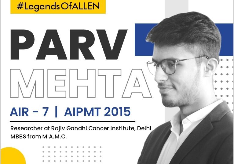 Legends of ALLEN Parv Mehta