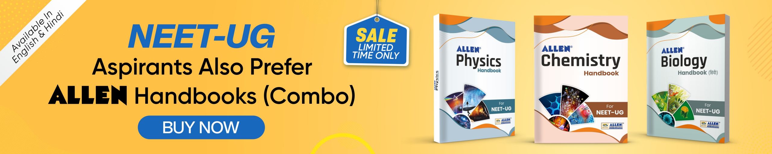 IIT JEE Handbooks Available in English & Hindi