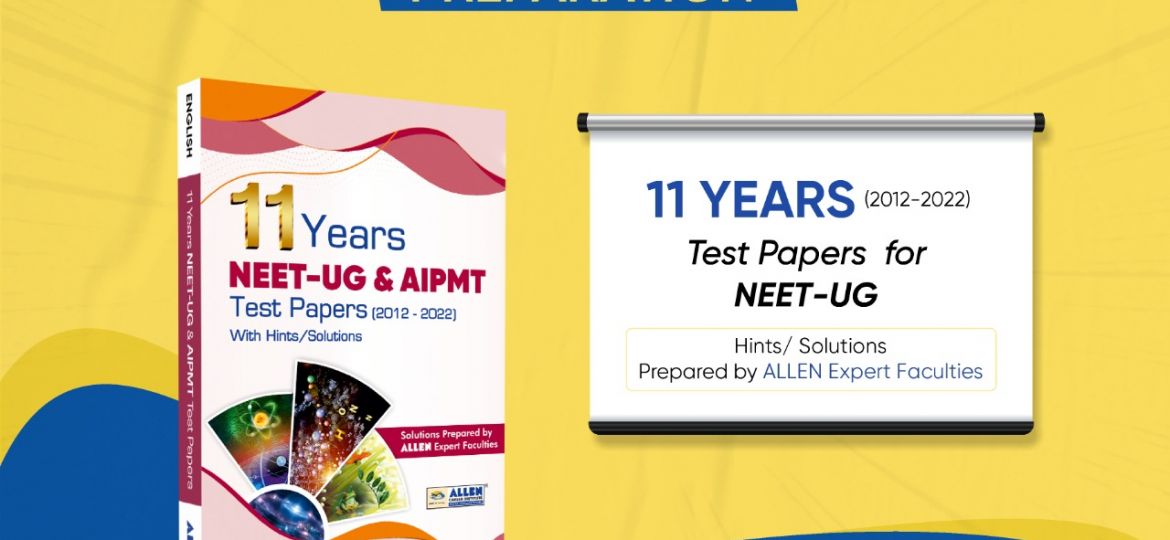 11 years Test papers for NEET-UG in English