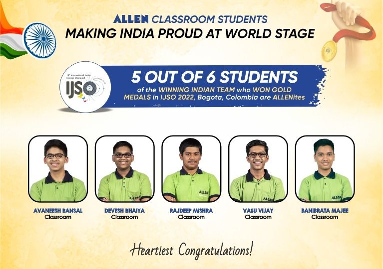 Allen Students Wins Gold Medals