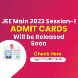 JEE Main 2023 Admit Card