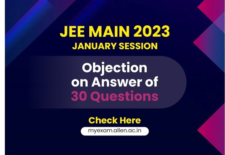 JEE Main 2023 Exam - MyExamALLEN
