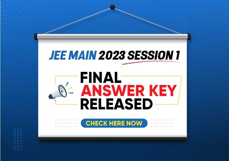 JEE Main 2023 Final Answer Key