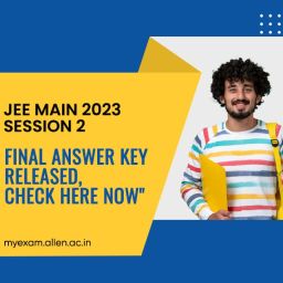 JEE Main Final Answer Key