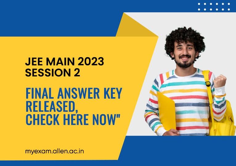 JEE Main Final Answer Key