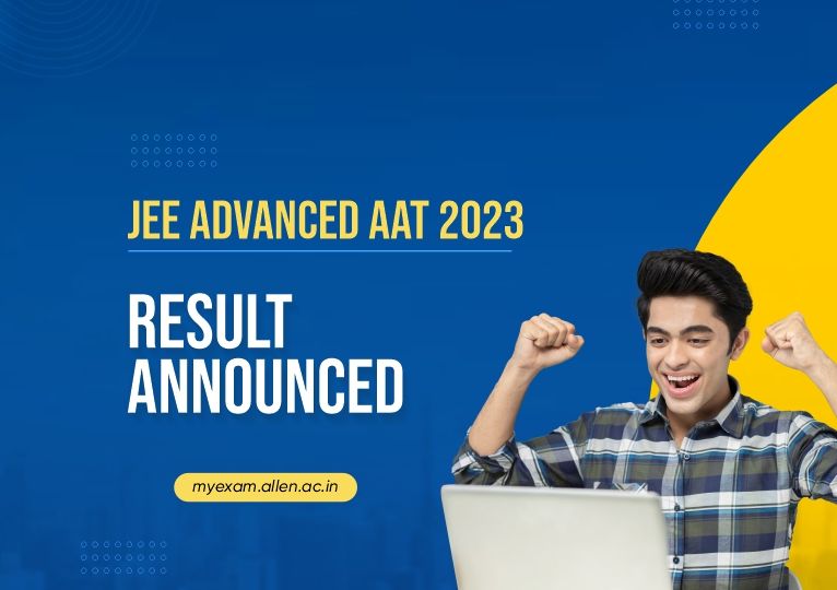 JEE Advanced AAT 2023 Result