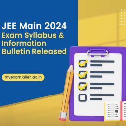 JEE Main 2024 Exam Syllabus